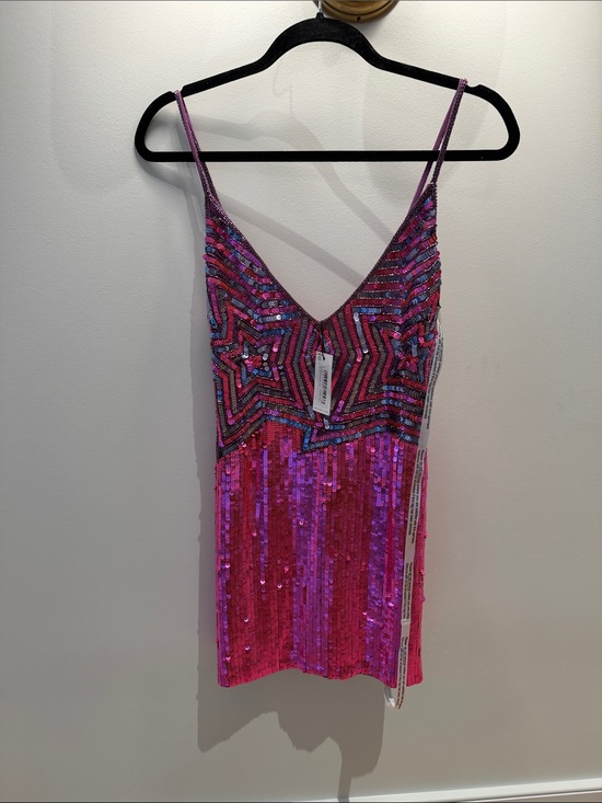Nasty Gal Dresses & Skirts - Nasty Gal Pink & Purple Sequin Mini Dress
